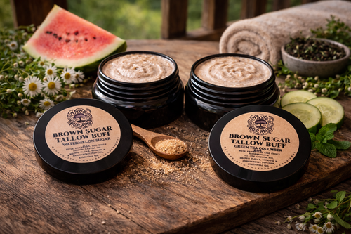 Brown Sugar Tallow Buff- 6oz.