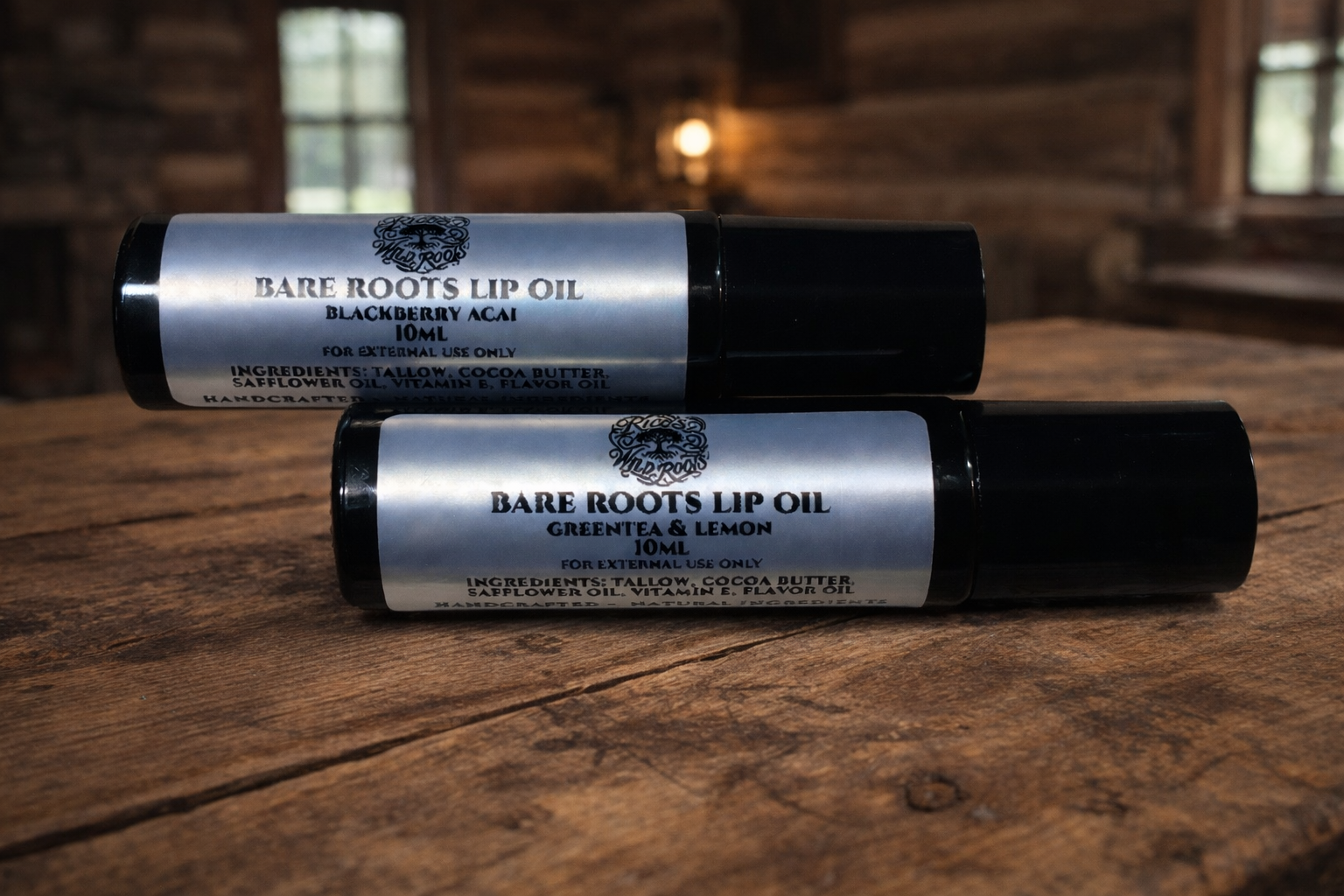 Bare Roots Lip Oil- 10ML