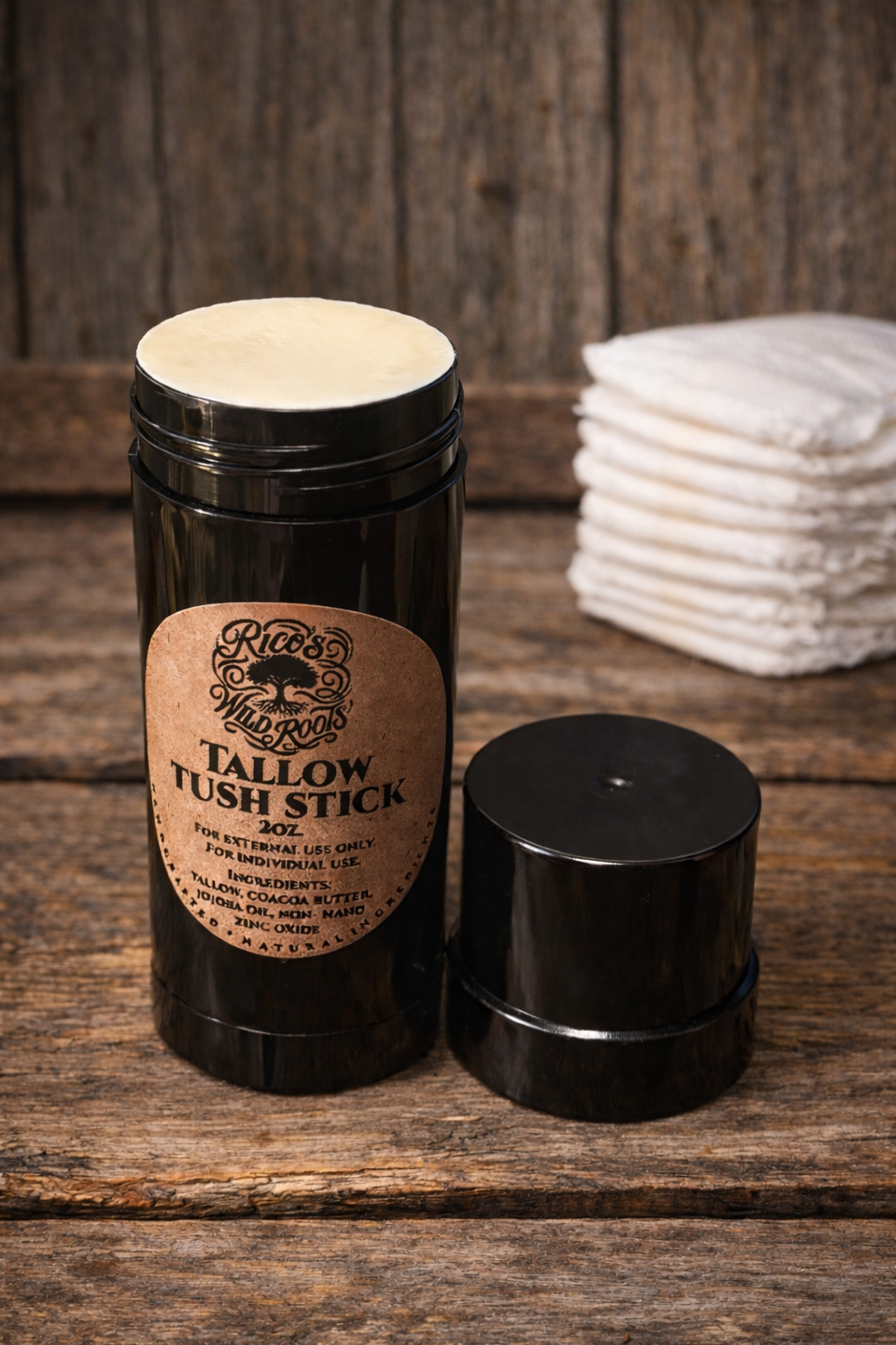 Tallow Tush Stick - 2oz.